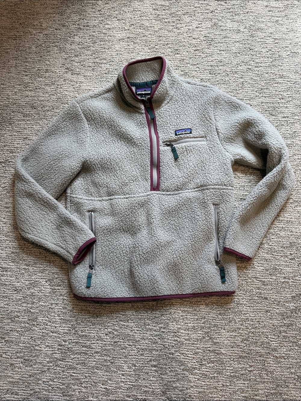 Patagonia Retro Pile Fleece Marsupial in Grey